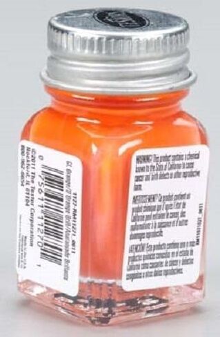 Testors 1/4 oz Orange Enamel Model Paint 1127TT TES1127T ,#G14E6GE4R-GE 4-TEW6W216321 in Kuwait