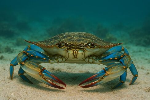 Blue Crab Decal Sticker - 20% Flows Back into The Florida Everglades! in Saudi Arabia