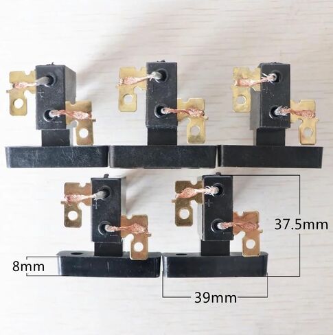 Compatible Carbon Brush Set for 188F Generator Parts 5PCS Accessories for 5kw 6kw Alternator in Kuwait
