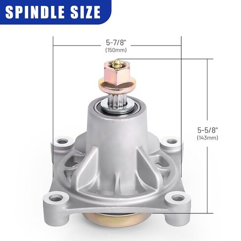174356 Spindle Assembly Fif for 46" 48" Deck Husqvarna Z246 RZ46i RZ4623 RZ4622 YTH2448 Zero Turn Mower AYP Craftsman Poulan Pro Lawn Mower Replace OEM 532174356 539107515 532192656 587125201(3 Pack) in Saudi Arabia