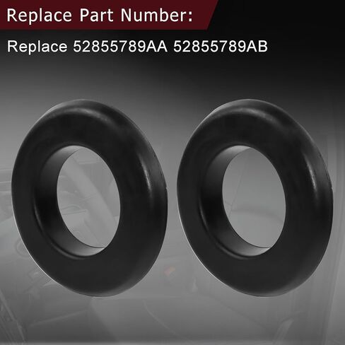 2 PCS Rear Upper Coil Spring Seat Insulator Compatible with Ram 1500 2009-2018 Ram 1500 Classic 2019-2024 Replace 52855789AB 52855789AA in Kuwait