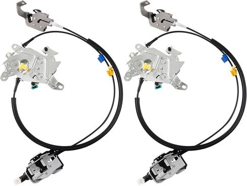 مشغل مزلاج قفل الباب الخلفي Gledewen LH RH متوافق مع 2008-2016 Ford F-250 / F-350 Super Duty Repalces AC3Z28264A01B AC3Z28264A00A 2 قطعة قفل باب الطاقة للسائق والراكب in Kuwait