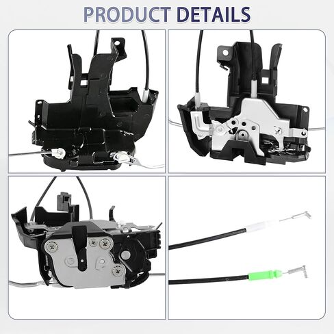 Manual Door Lock Latch Assembly Driver Side Compatible for Toyota Tundra 2000-2006 Front Left Non-Power Lock Latch Replacement in Kuwait