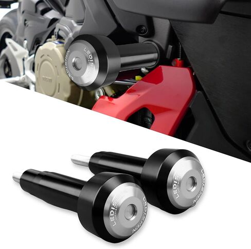 for Streetfighter V4 S 2025+ Motorcycle Falling Protection Frame Sliders Fairing Guard Anti Crash Pad Protector (for Ducati Vehicle) (Black) in Kuwait