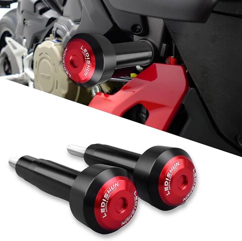 for Streetfighter V4 S 2025+ Motorcycle Falling Protection Frame Sliders Fairing Guard Anti Crash Pad Protector (for Ducati Vehicle) (Black) in Kuwait