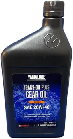 زيت ناقل الحركة Yamaha الأصلي OEM Yamalube Acc-Trans-PL-US بالإضافة إلى صندوق تروس ثنائي الأشواط/ناقل الحركة Yamalube OEM - 1 لتر in Kuwait