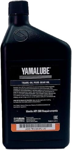 زيت ناقل الحركة Yamaha الأصلي OEM Yamalube Acc-Trans-PL-US بالإضافة إلى صندوق تروس ثنائي الأشواط/ناقل الحركة Yamalube OEM - 1 لتر in Kuwait