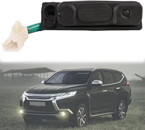 مفتاح الباب الخلفي متوافق مع Mitsubishi for Outlander Sport لـ ASX لـ RVR غطاء صندوق السيارة الخلفي قفل تحرير مقبض زر مفتاح الباب الخلفي in Kuwait