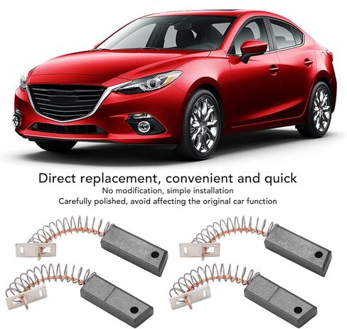 SIXRUN Alternator Regulator Brush Set Generator Brush Holder Assembly Metal Replacement for A647X50170 A647X50870 A647X50270 A F3XY 10347 A with Impact S in Kuwait