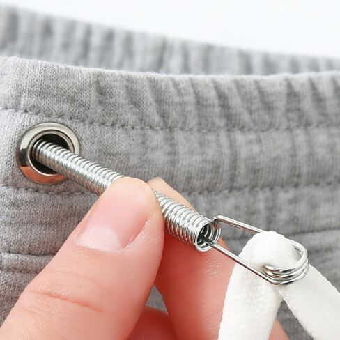Rope Threader with Spring, 2 Pcs Adjustable Sewing Tool for Elastic Waistbands, Ribbon and Fabric Threader, DIY Home Craft Tool, Multi-Purpose Threading Accessory in Kuwait