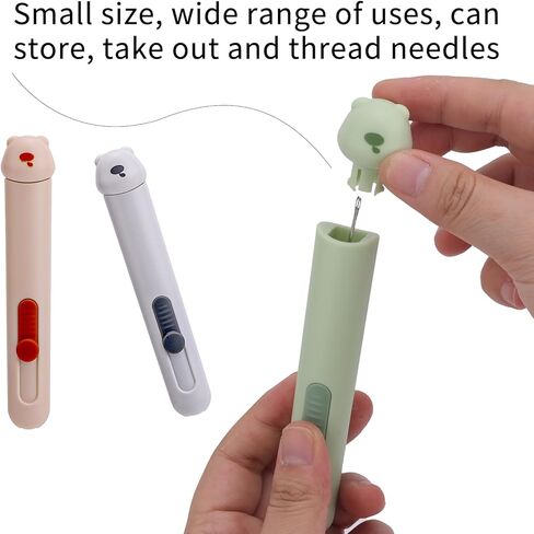 3pcs 3-in-1 Automatic Needle Threaders Seam Ripper, Upgraded Needle Threaders Hand Sewing Seam Ripping Tool Stitch Unpicker Tool Quilting Supplies for Sewing Threading Embroidery in Kuwait