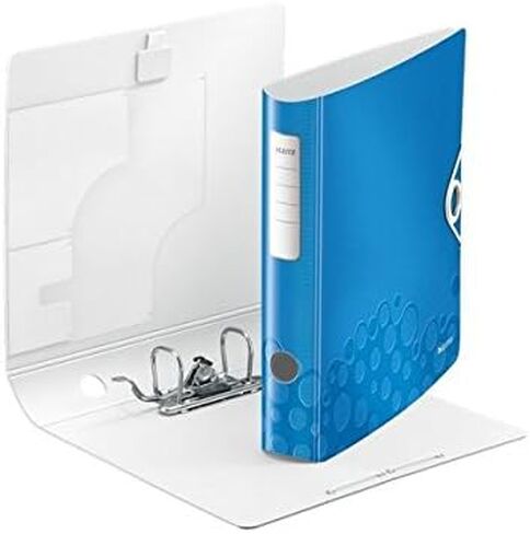 Wow A4 Maxi Lever Arch File 180° Elasticated Closure Pack of 5 Blue in Kuwait