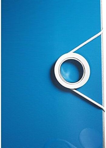 Wow A4 Maxi Lever Arch File 180° Elasticated Closure Pack of 5 Blue in Kuwait
