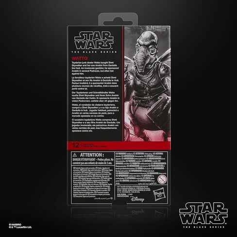 STAR WARS The Black Series Watto, Attack of The Clones Premium Collectible 6 Inch Action Figure in Kuwait