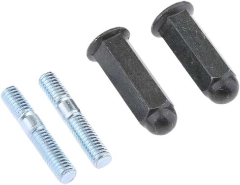 Exhaust Stud Nuts M6 Bolts Set Compatible With 110cc 125cc 140cc 160cc 200cc Bike in Saudi Arabia
