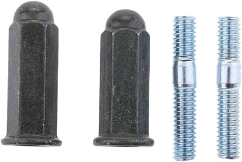 Exhaust Stud Nuts M6 Bolts Set Compatible With 110cc 125cc 140cc 160cc 200cc Bike in Saudi Arabia