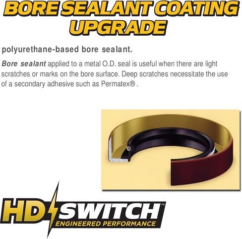 HD Switch (10 Pack) Trailer Hub Grease Seal 168255TB 1.68'' x 2.56'' Double Lip #84 Spindles in Kuwait