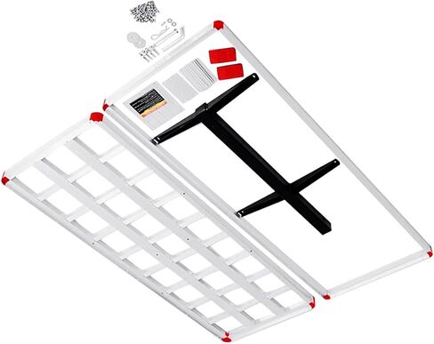 IRONMAX Hitch Cargo Carrier, 60" x 22" x 7" Trailer Hitch Mount Aluminum Cargo Carrier Fits 2" Receiver, Heavy Duty Vehicle Rear Cargo Basket for SUV, Car, Van, Truck, 500LBS Capacity in Kuwait