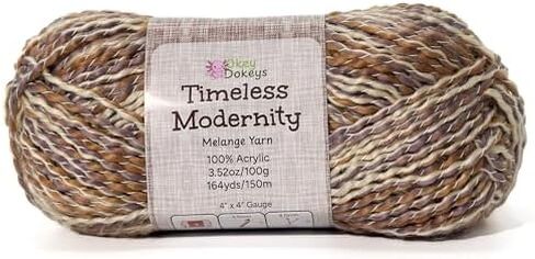 Acrylic Yarn Size 3 100g/164yds, Melange Yarn Never Compressed to Keep Yarn Fluffy, 1 Pack, Each Skein (3.52oz/100g, 164yds/150m), for Crocheting and Amigurumi, Sky Harbor, Color 11 in Kuwait