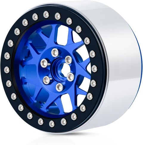 RCLIONS 4 قطعة الألومنيوم 2.2 Beadlock عجلات حافة ل 1/10 محوري SCX10 II III الشبح RR10 TRX4 العربة المتسلقة للصخور سيارة ترقية أجزاء in Kuwait