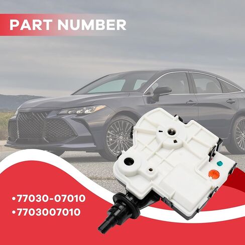 77030-07010 Fuel Door Lock Assembly with Motor Compatible with Toyota 2019-2022 Avalon 2018-2022 Camry, OEM#7703007010 in Kuwait
