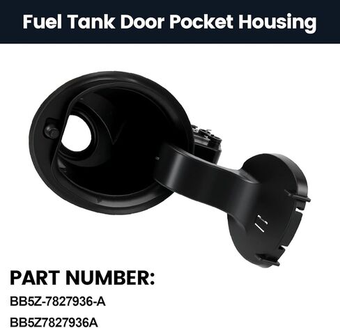 BB5Z-7827936-A Fuel Filler Door Compatible with Ford Explorer 2011-2019 Gas Storage Compartment Housing Replace#BB5Z-7827936 in Kuwait