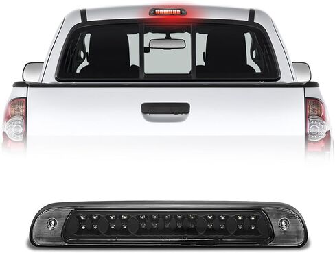 Third Brake Light with Strobe Flash for 2000-2006 Toyota Tundra, Pickup Truck Rear Cab Center Tail Lights High Mount 3rd Stop Reverse Cargo LED Lighting (Black) in Saudi Arabia