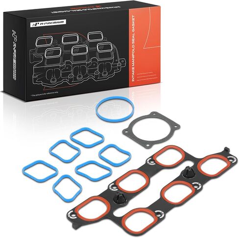 A-Premium Lower and Upper Engine Intake Manifold Gasket Set Compatible with Chevy Equinox, Traverse, Impala, Camaro, Colorado, Caprice, Impala Limited & GMC Terrain, Canyon & Buick & Cadillac & Saturn in Kuwait