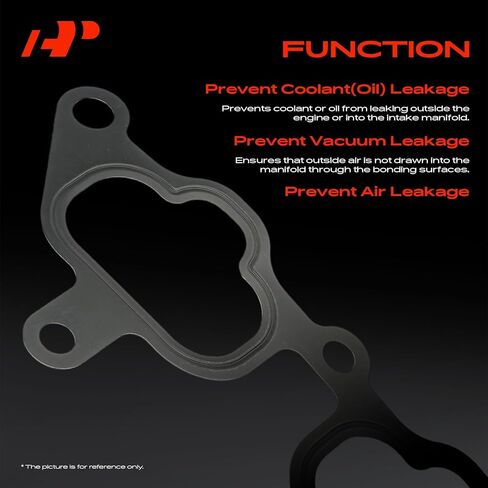 A-Premium Lower Engine Intake Manifold Gasket Set Compatible with Hyundai Sonata 1999-2005, Santa Fe 2001-2006 & Kia Optima Magentis 2001-2006 & Mitsubishi Lancer 2003-2006 in Kuwait