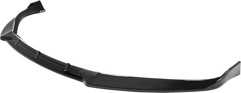 ALMULOO Front Bumper Lip 3 Piece Compatible with 2016-2020 Tesla Model S Plastic PP Painted Black in Kuwait