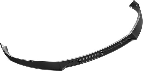ALMULOO Front Bumper Lip 3 Piece Compatible with 2016-2020 Tesla Model S Plastic PP Painted Black in Kuwait