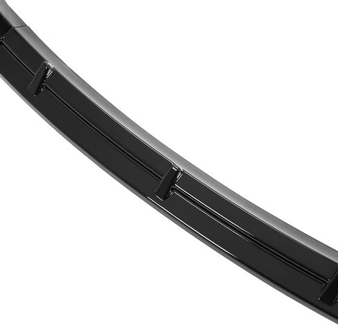 ALMULOO Front Bumper Lip 3 Piece Compatible with 2016-2020 Tesla Model S Plastic PP Painted Black in Kuwait