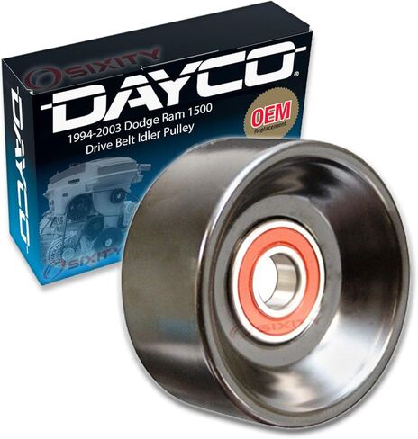 Dayco محرك الحزام بكرة المهمل متوافقة مع دودج رام 1500 3.9L 5.2L 5.9L V6 V8 1994-2003 in Kuwait