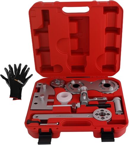 maXpeedingrods Engine Camshaft Alignment Tool Kit for Volvo 2.0T S60 S80 V40 V60 V70 XC60 XC70 XC90, Timing Tool Kit for B4204 B4154 Engines (8-Speed Transmission), Red in Kuwait