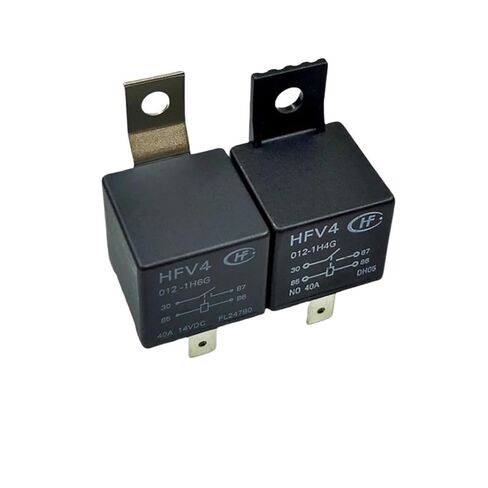 10 قطعة/الوحدة التتابع HFV4 012-1H6G 12V 40A 4 دبابيس مرحل السيارة 012-1H4G(HFV4 012-1H6G 12V) in Kuwait