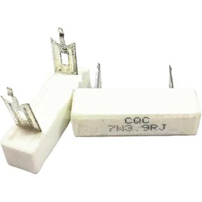 10PCS/LOT ceramic cement resistor winding resistor 7W 3.9RJ 7W3.9R+/-5% P=22mm in Kuwait
