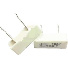 20PCS/LOT winding resistor cement ceramic resistor 6W 39RJ 6W39R+/-5% pin distance: 15mm in Kuwait