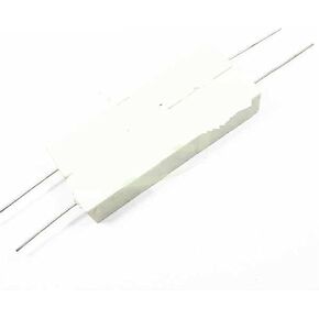 10PCS/LOT cement resistor copper foot ceramic winding resistor 20W R5J 0.5J 20W 0.5R length: 61MM in Kuwait