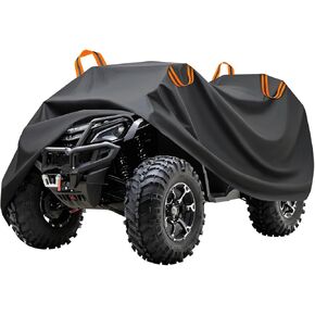 ATV Cover for Polaris Sportsman 570 Premium 2018–2026, Heavy Duty Water-Resistant Polyester, Windproof with Elastic Hem & Buckle Straps, UV Protection Quad Cover with Reflective Strips in Saudi Arabia