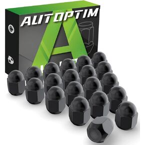 AUTOPTIM M12x1.25 OEM Lug Nuts - Replacement for 1994-2025 Subaru Outback, 1997-2025 Forester, 2013-2025 Crosstrek, 2019-2025 Ascent, 2022-2025 Solterra, 20PCS Black OEM Factory Style Lug Nut in Saudi Arabia
