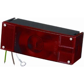 Wesbar 403076 ضوء مقطورة خلفي أحمر مقاوم للماء، الجانب الأيمن/الرصيف، 8 وظائف إيقاف، مصباح دوران وذيل، متوافق مع المقطورات التي يزيد عرضها عن 80 بوصة in Kuwait