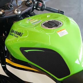 for Ninja ZX-6R(2024')8BL-ZX636JFuel Tank Traction Pad Side Gas Knee Grip Protective Sticker Protector (for Kawasaki Vehicle) Ninja ZX-6R ZX6R (Green) in Saudi Arabia