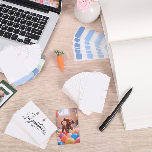 400 Pcs Business Cards Refill Kit Compatible with Rolodex Card File Holds White Rotary File Card Replacement Set Universal Card Refills for Home Office Supplies Business Card Storage in Kuwait
