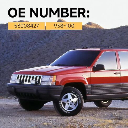 عمود محرك أمامي 53008427 [ناقل حركة أوتوماتيكي 4WD] مناسب لسيارة جيب جراند شيروكي 1993 1994 1995 V8 5.2L, OE 938-100 in Kuwait