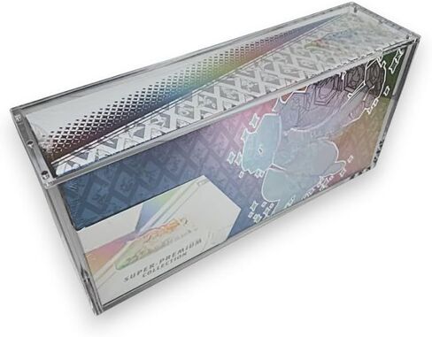 Dhyana Premium Acrylic Display Box Protector for Super Premium Prismatic Collection, Clear Thick Acrylic Display Box, Strong Magnetic Lid , Exclusive SPC Ultra Holder in Saudi Arabia