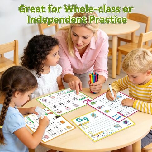 Alphabet Number Shapes Flash Cards,Handwriting Practice Writing Tracing Phonics Preschool Kindergarten Toddler Learning Activities Homeschool Classroom Autism Educational Toys ABC Letter in Saudi Arabia
