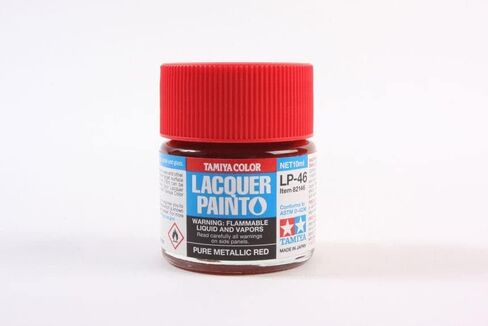 طلاء طلاء طامية LP-46 أحمر معدني نقي 10 مل TAM82146 دهانات وأساسات طلاء in Kuwait