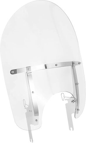 TCMT Motorcycle Windshields Chrome Bracket Windscreen Fits for Harley Davidson 1995-2022 Road King 2017-2025 Road King Special in Kuwait
