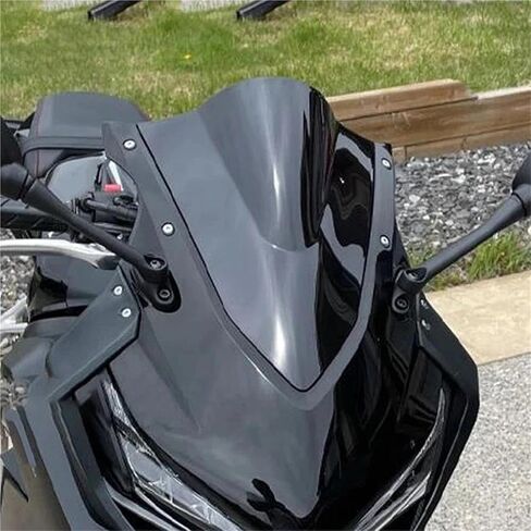 Wind Screen Deflectors for CBR650R for CBR650 for CBR 650 R for 650R 2019 2020 2021 2022 2023 2024 2025 2026 Windshield Windscreen Fairing(Black) in Saudi Arabia