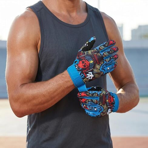Motorcycle & Cycling Gloves for Men Women, Breathable Comfortable Durable Touchscreen, Adjustable Wrist Strap for Motorbike BMX ATV Dirt Bike Climbing MTB in Saudi Arabia